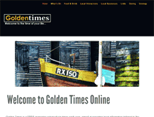Tablet Screenshot of goldentimes.co.uk